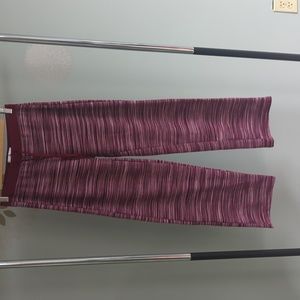 Karen neuburger small burgundy striped
